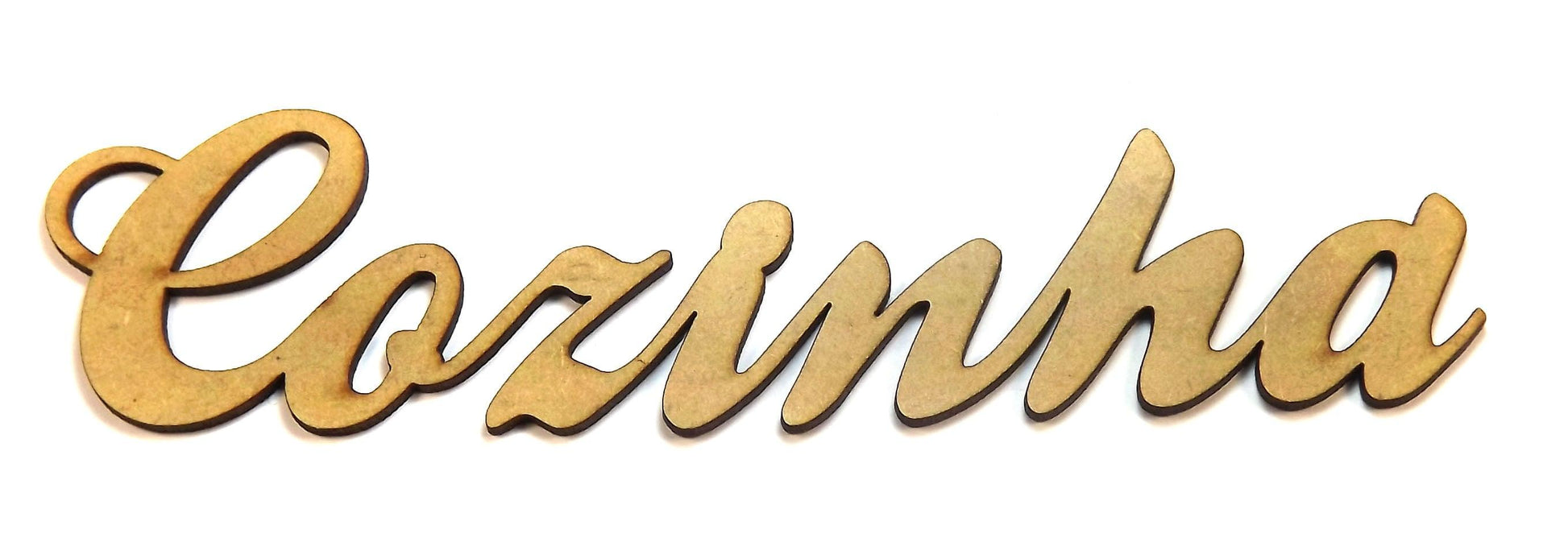 Aplique Cozinha 8x3cm em MDF - Palácio da Arte