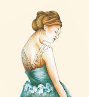 Aplique Decorativo 10cm LMAPC-206 Bailarina em MDF Litocart - Palácio da Arte