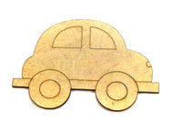 Aplique Fusca Simples 15x7cm em MDF - Palácio da Arte