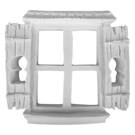 Aplique Janela 8,6x9cm Resina - Palácio da Arte