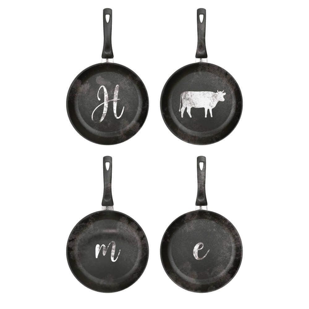 Aplique Litoarte APM3-313 3cm Farm Home 4 peças - Palácio da Arte