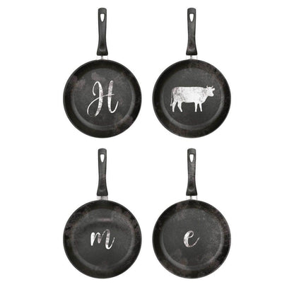 Aplique Litoarte APM3-313 3cm Farm Home 4 peças - Palácio da Arte