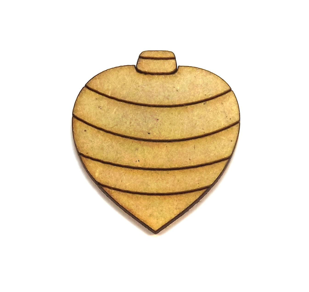 Aplique Pião 8x7cm em MDF - Palácio da Arte