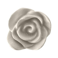 Aplique Rosa 3,5x3,5cm Resina - Palácio da Arte