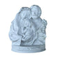 Aplique Sagrada Família Ramos com Pedestal 8x7cm Resina - Palácio da Arte
