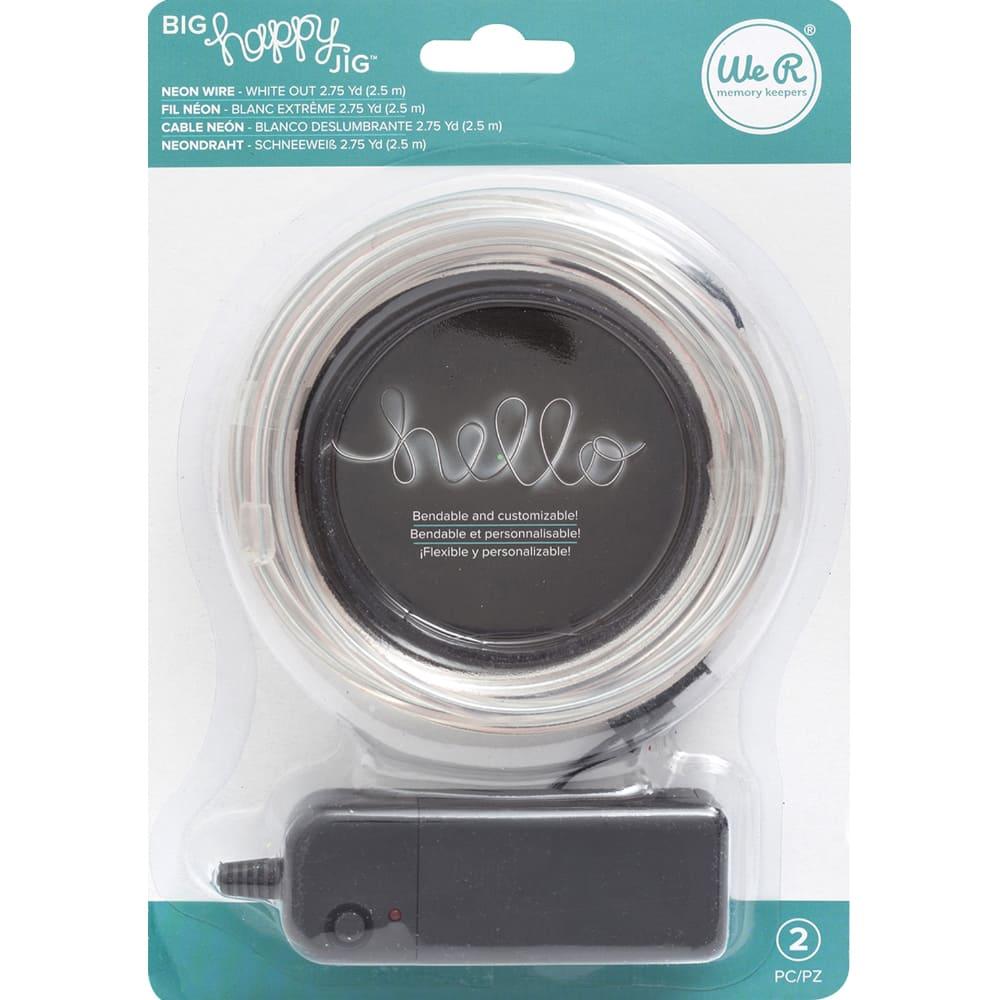 Arame Neon para Big Happy Jig WER411 Branco - Palácio da Arte