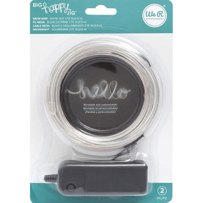 Arame Neon para Big Happy Jig WER411 Branco - Palácio da Arte