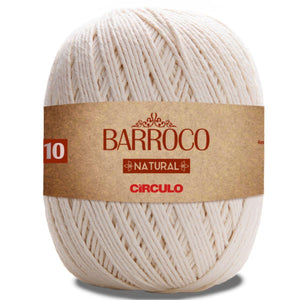 Barbante Barroco Círculo Natural 10 700g com 474m - Palácio da Arte