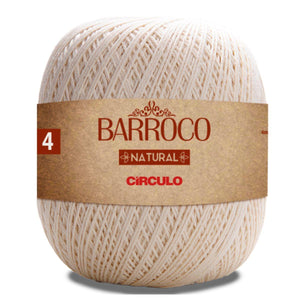 Barbante Barroco Círculo Natural 4 700g com 1186m - Palácio da Arte