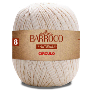 Barbante Barroco Círculo Natural 8 700g com 593m - Palácio da Arte