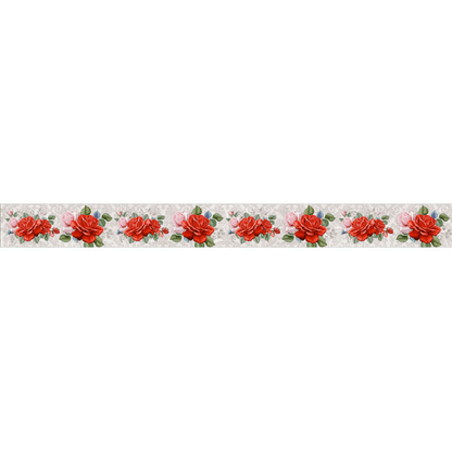 Barra Adesiva Litoarte BDA-IV-776 43,6x4cm Ramo de Rosas - Palácio da Arte