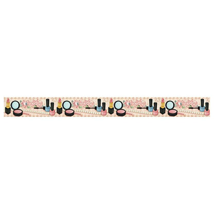 Barra Adesiva Litoarte BDA-IV-779 43,6x4cm Dia das Mães Maquiagem e Rosas - Palácio da Arte