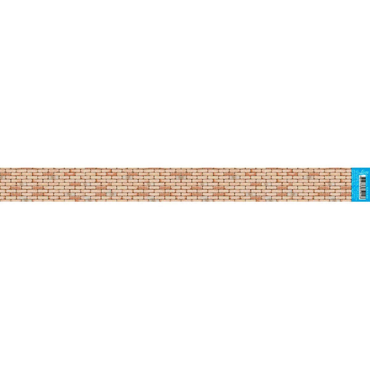 Barra Adesiva Litoarte BDA-IV-850 43,6x4cm Tijolos - Palácio da Arte