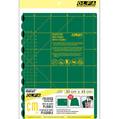 Base para Corte Multiuso Dobrável Olfa FCM-12"x17" A3 32x45cm - Palácio da Arte
