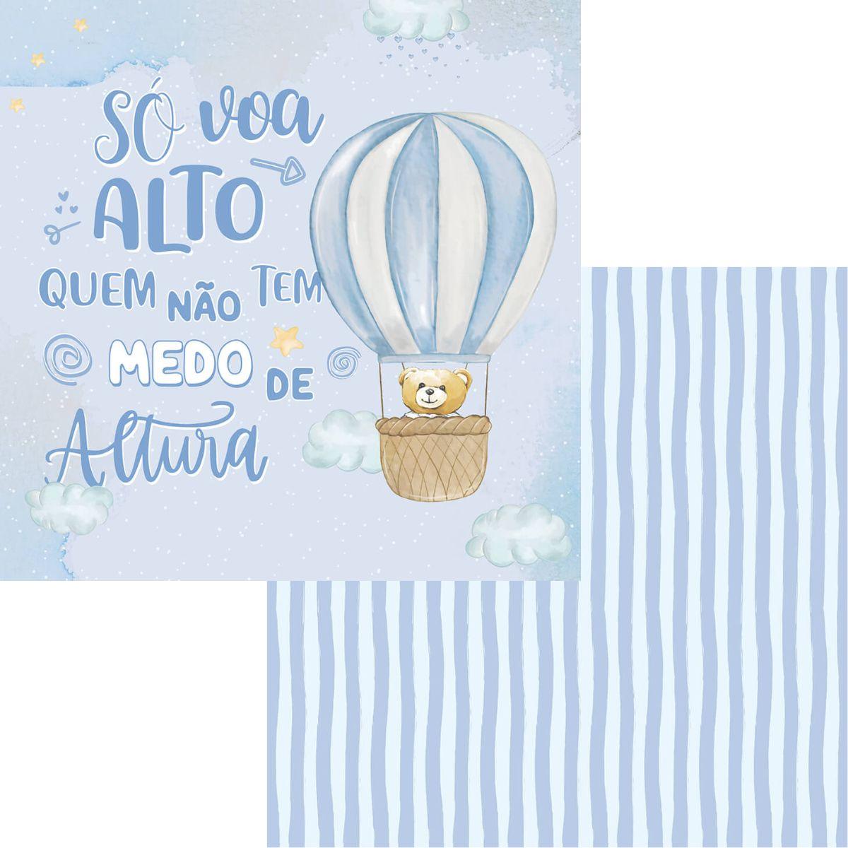 Bloco de Papel Litoarte SBXV-048 15x15cm Pacotinho de Amor Menino - Palácio da Arte