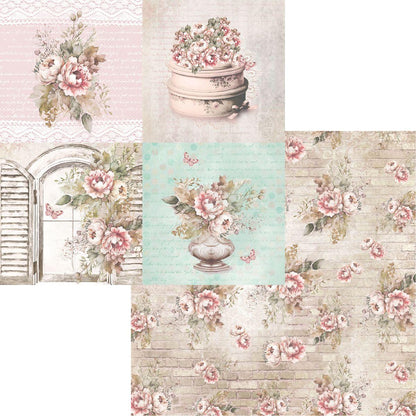 Bloco de Papel Litoarte SBXV-050 15x15cm Meu Sonho Vintage - Palácio da Arte