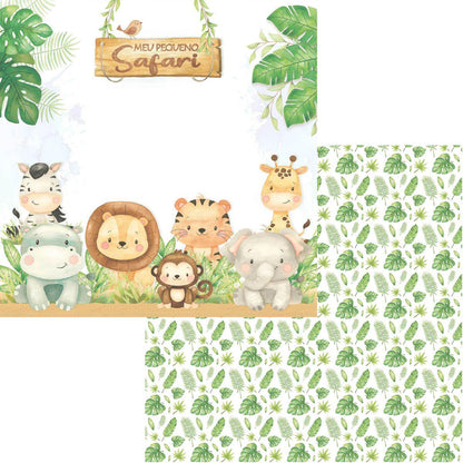 Bloco de Papel Litoarte SBXV-051 15x15cm Meu Safari - Palácio da Arte