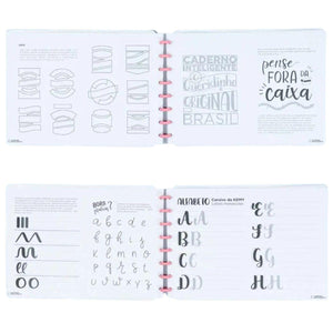 Caderno Inteligente de Lettering by Kemily A4 30x22,5cm - Palácio da Arte