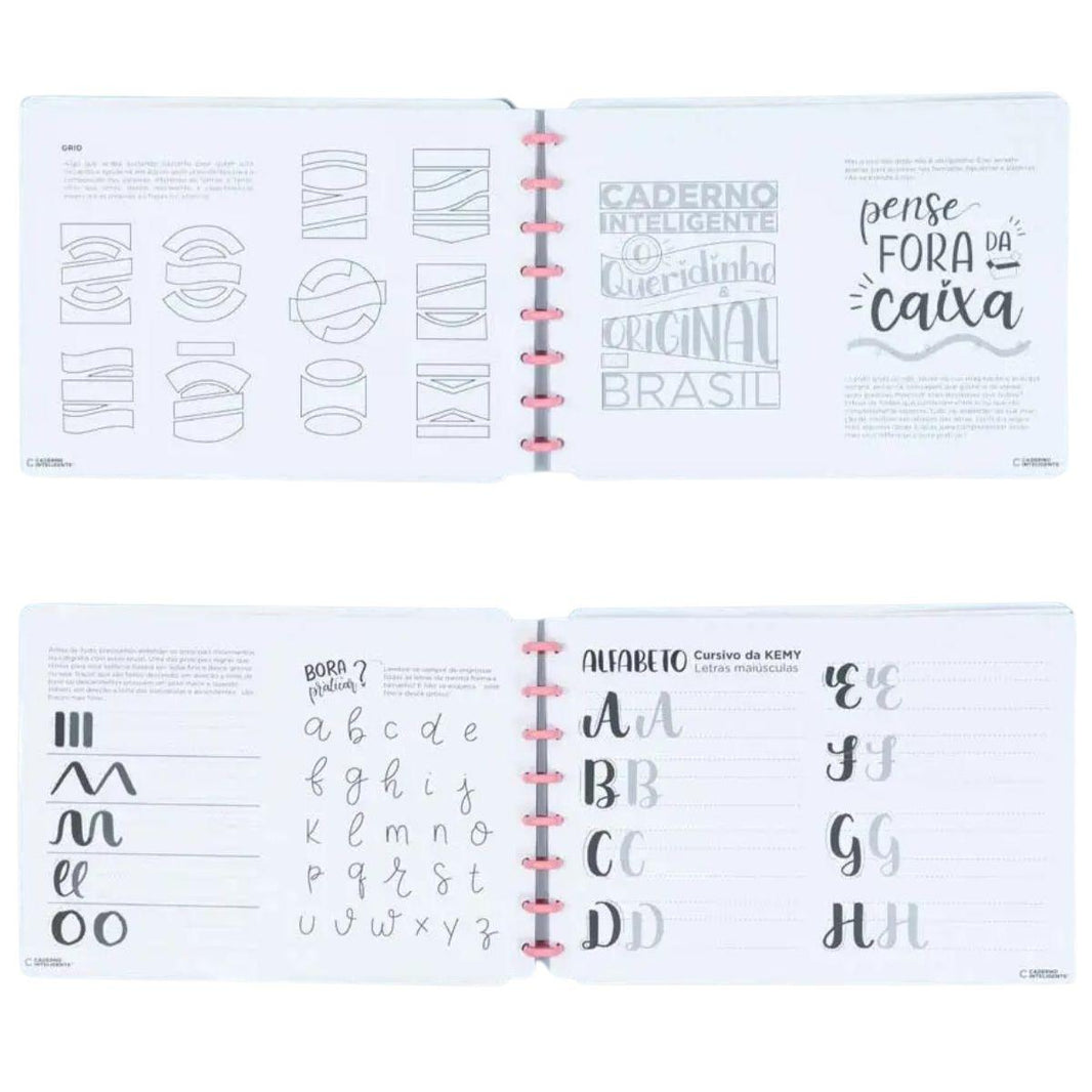 Caderno Inteligente de Lettering by Kemily A4 30x22,5cm - Palácio da Arte