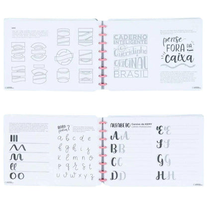 Caderno Inteligente de Lettering by Kemily A4 30x22,5cm - Palácio da Arte