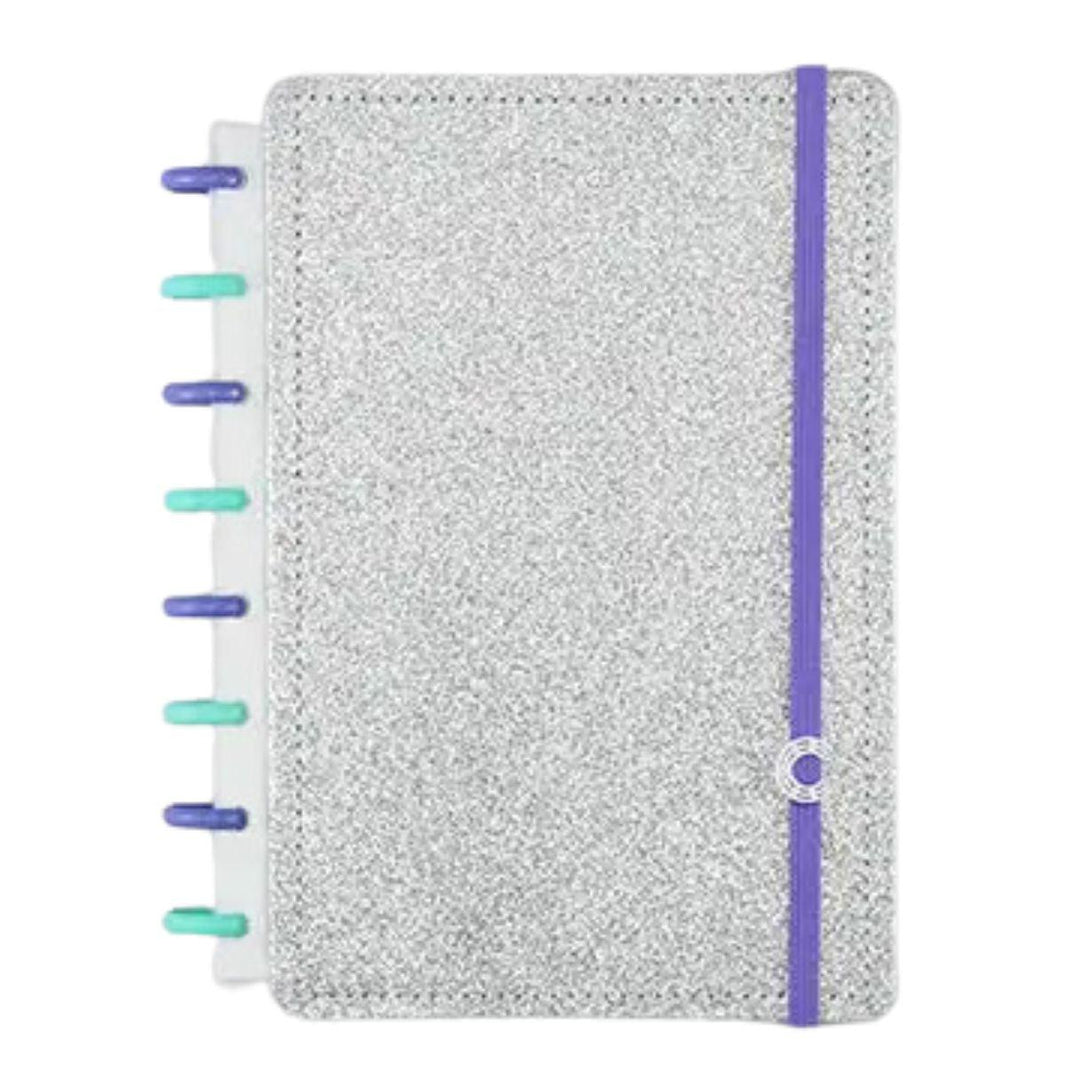 Caderno Inteligente Lets Glitter Silver 2.0 A5 22x15,5cm - Palácio da Arte