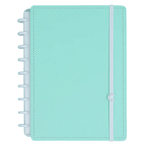 Caderno Inteligente Verde Pastel Grande Universitário 28x21,5cm - Palácio da Arte