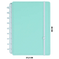 Caderno Inteligente Verde Pastel Grande Universitário 28x21,5cm - Palácio da Arte