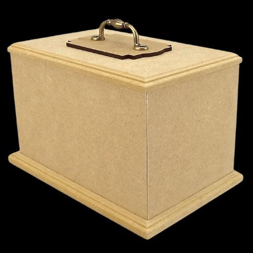 Caixa em MDF Base com Alça 10x16x9cm - Palácio da Arte