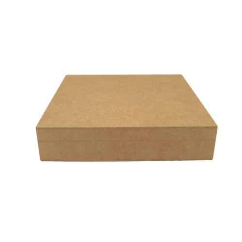 Caixa em MDF com Dobradiça 25x25x5,5cm 4 divisões - Palácio da Arte