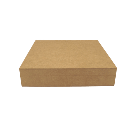 Caixa em MDF com Dobradiça 25x25x5,5cm 4 divisões - Palácio da Arte