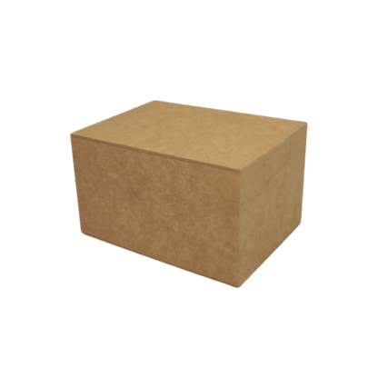 Caixa em MDF com Dobradiça Alta 17x13x10,5cm 4 Divisões - Palácio da Arte