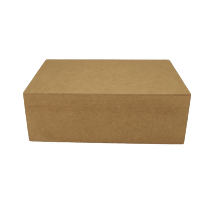 Caixa em MDF com Dobradiça Alta 30x20x10,5cm 8 Divisões - Palácio da Arte