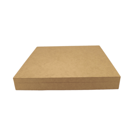 Caixa em MDF com Dobradiça Baixa 40x40x5,5cm 16 divisões - Palácio da Arte