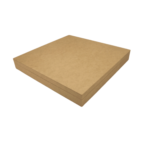 Caixa em MDF com Dobradiça Baixa 40x40x5,5cm 16 divisões - Palácio da Arte