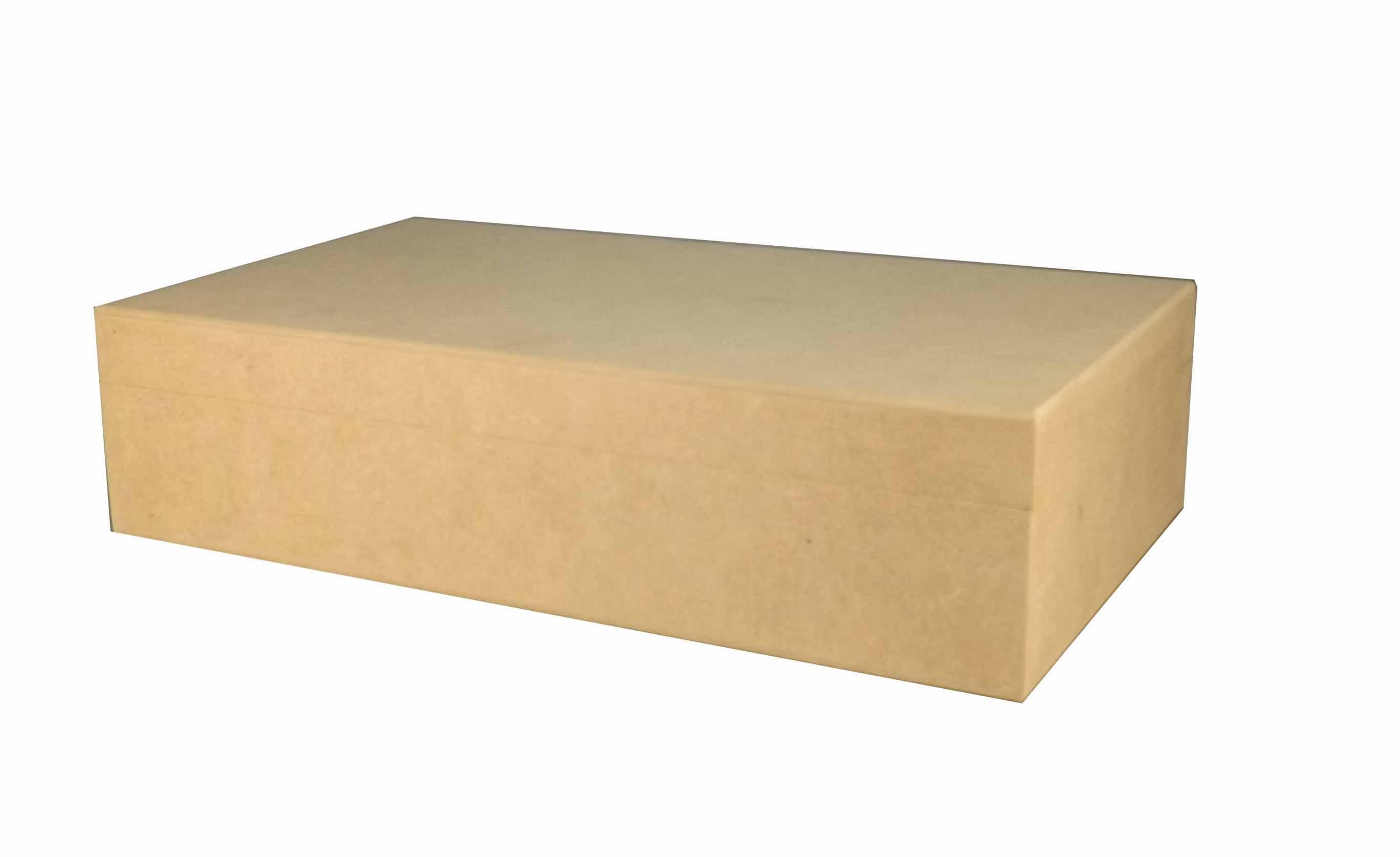 Caixa em MDF Maquiagem e Joias com Espelho e Divisões 37x21x9cm - Palácio da Arte