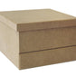 Caixa em MDF Tampa de Sapato com Gaveta 23x23x15cm e 9 divisões - Palácio da Arte