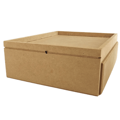 Caixa Gin em MDF com Gaveta e 8 Potes 10x26x31cm - Palácio da Arte