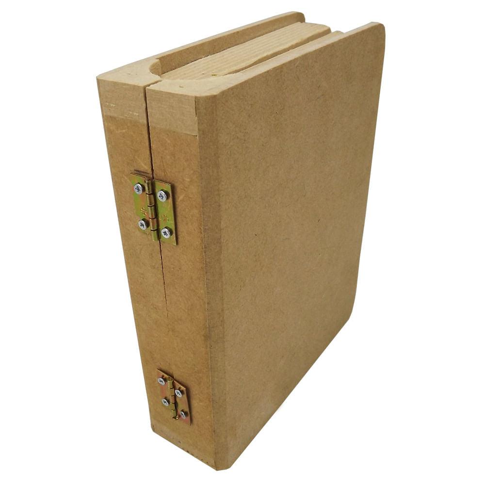 Caixa Livro em MDF 18x15x5cm - Palácio da Arte