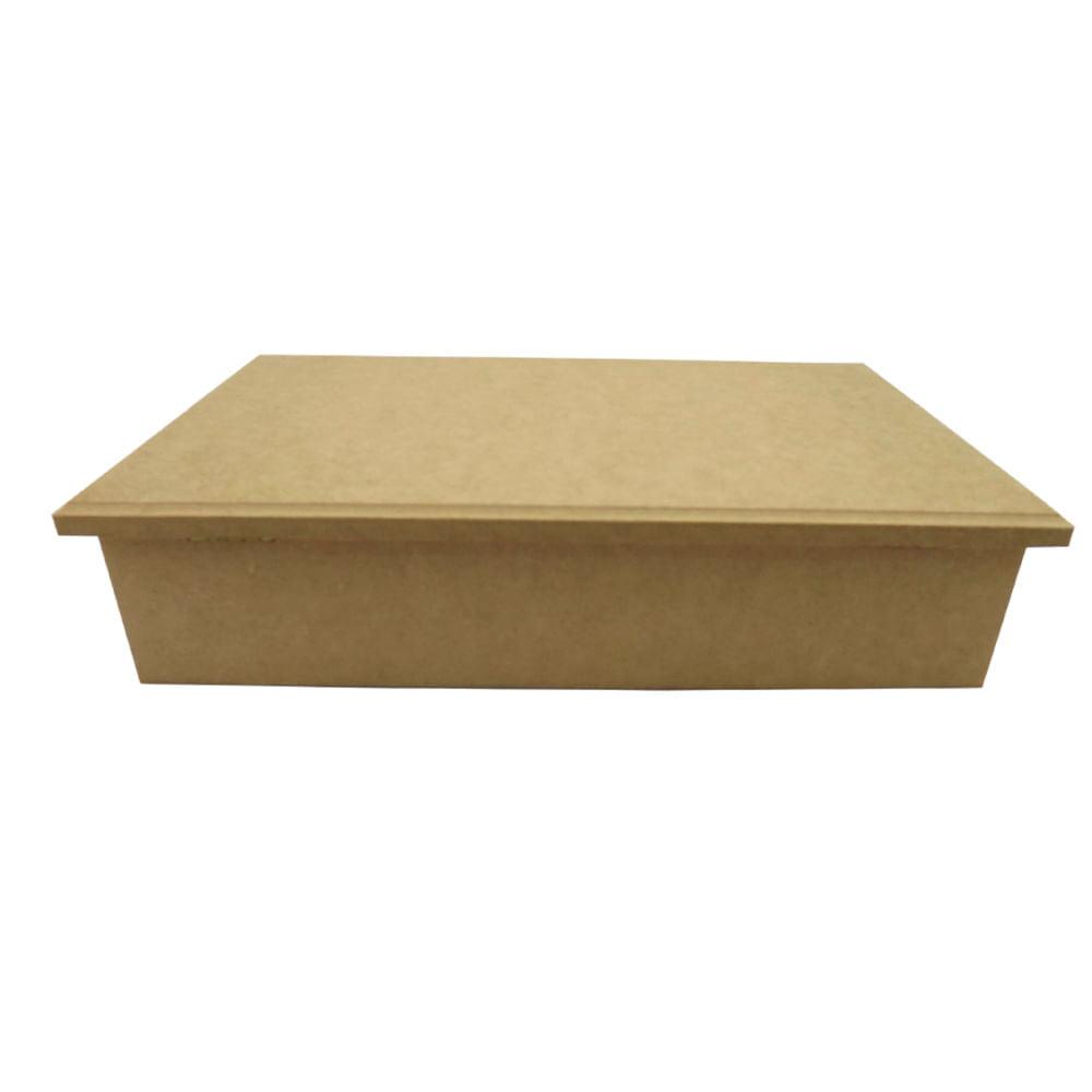 Caixa Óculos em MDF 29x19x6cm com 4 divisões - Palácio da Arte