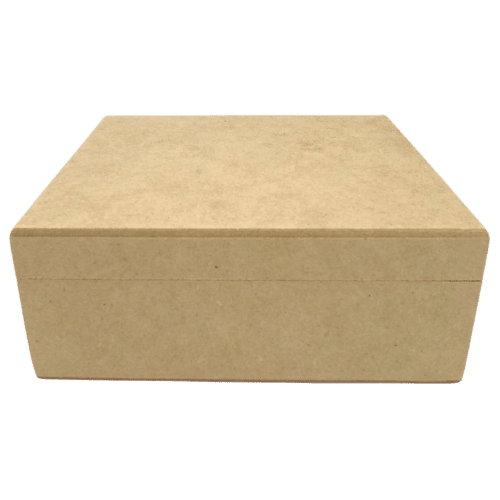 Caixa Porta Óleo Essencial em MDF 7x17x17cm com 16 Divisórias - Palácio da Arte