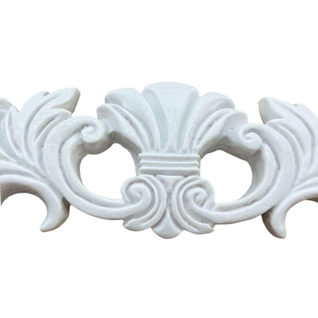 Cantoneira Arabesco Grego 6,5x31cm Resina - Palácio da Arte