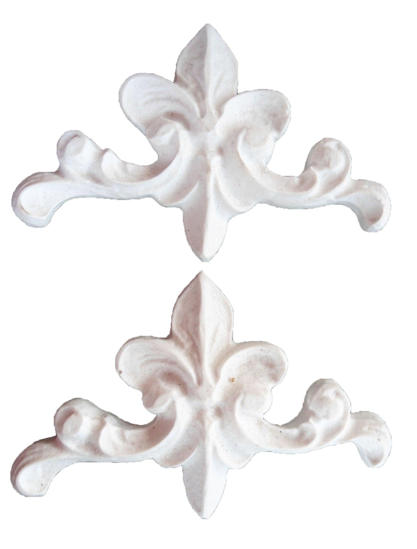 Cantoneira Imperial 5x8,5x1cm com 2 unidades Resina - Palácio da Arte