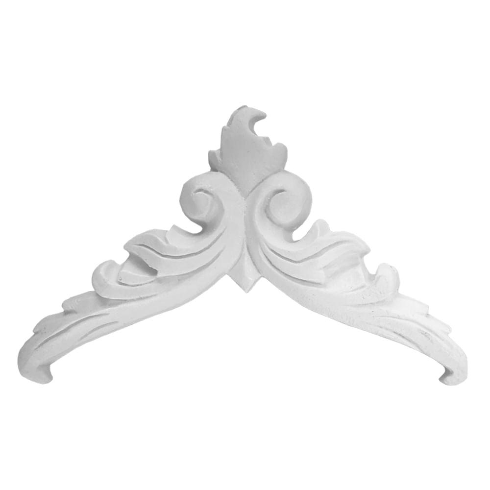 Cantoneira Oriental 13,5x8x1cm Resina - Palácio da Arte
