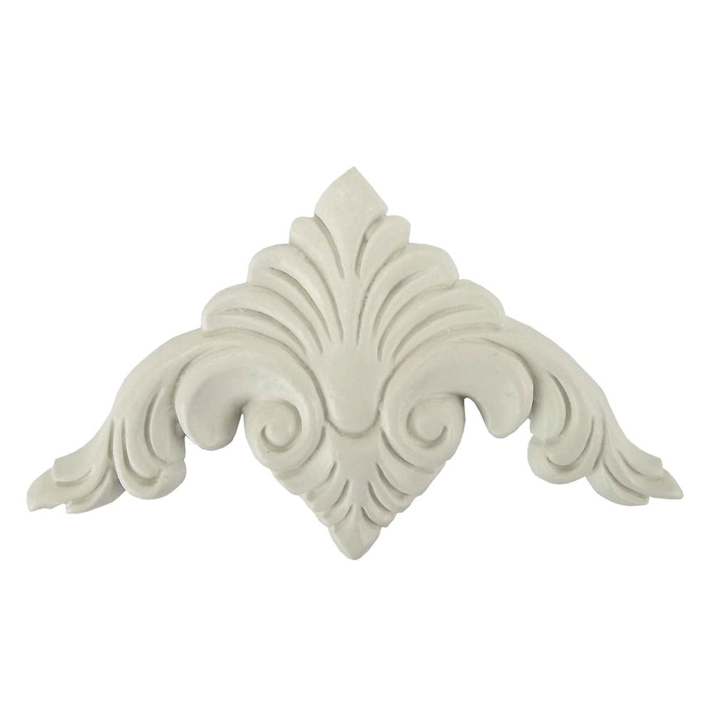 Cantoneira Romano 11,5x6,8cm Resina - Palácio da Arte