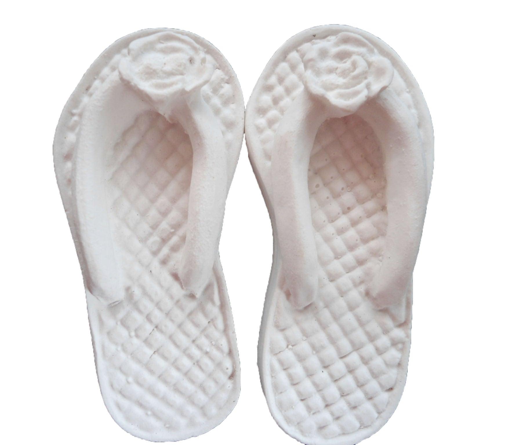 Chinelo 7,7x3,5x1,5cm Resina - Palácio da Arte