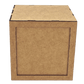 Cubo em MDF 25x25x25cm Encaixe Desmontável com Moldura - Palácio da Arte