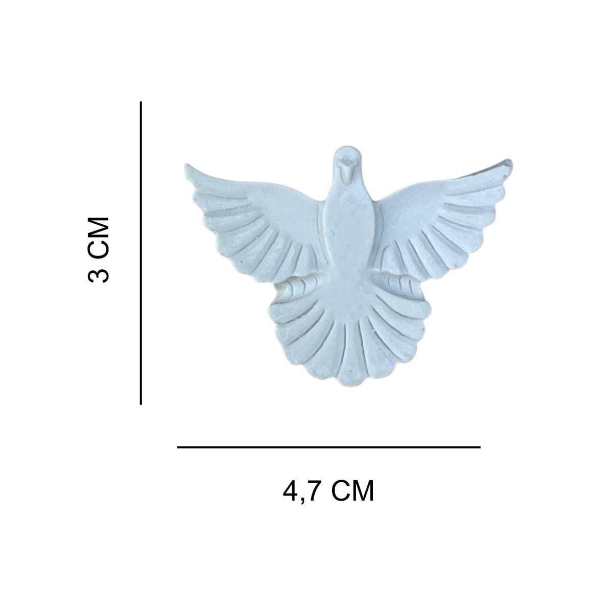 Divino Delicado 4,7x3,3cm com 2 unidades Resina - Palácio da Arte