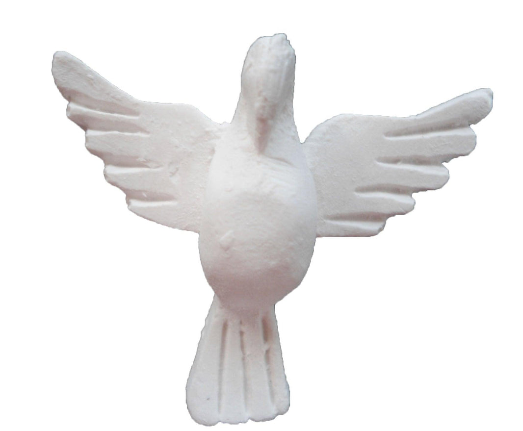 Divino Espirito Santo 5x4,2x1,8cm Pequeno Liso Resina - Palácio da Arte