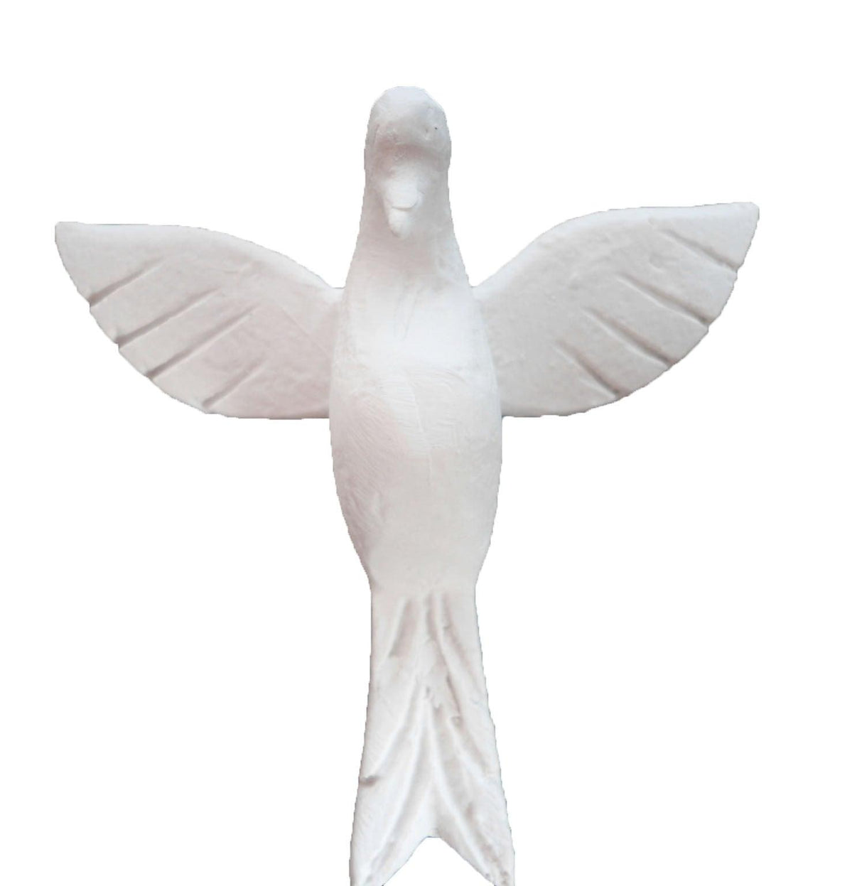 Divino Espirito Santo 7,5x7,5cm Grande Liso Resina - Palácio da Arte