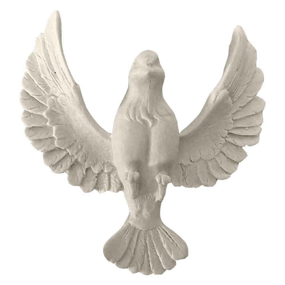 Divino Espírito Santo Asa de Anjo 11x10,5cm Resina - Palácio da Arte